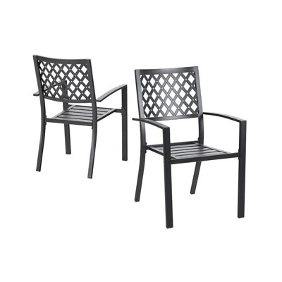 Jacquetta Metal Outdoor Lounge Chair
