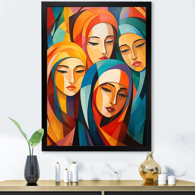 Yellow And Orange Islam Prayer Culture 2 - Islam Wall Art