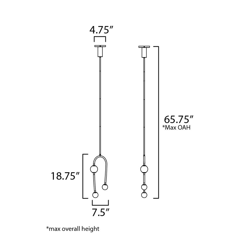 Alina 3 - Light LED Pendant