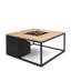 Himanshu Round Douglas Fir Wood Propane Smokeless Fire Pit Table with Hidden Fuel Tank-362575180