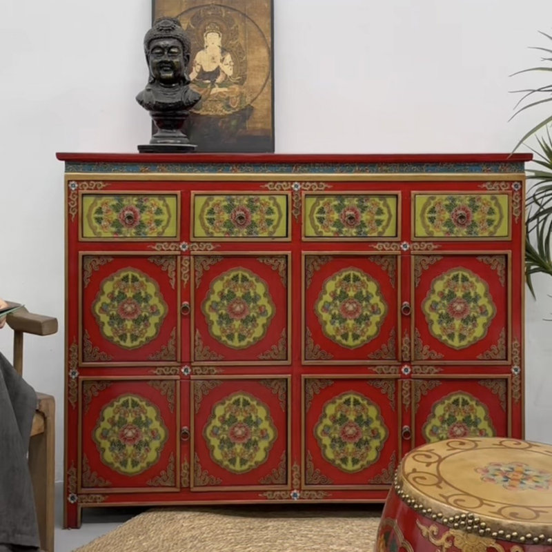 Home Hand-Painted Sideboard