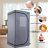 Portable Steam Grey Mini Plus - Personal Home Spa With Generator & Remote. Foldable Chair. Easy Installation. Quick Heating. Ul Accredited. Fabric. 360 Dispersion. Protection. Enhance Skin Elasticity