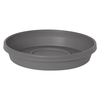 Traditional Plastic Indoor/Outdoor Saucer Tray
