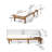 SUMMERLAND CHAISE LOUNGE - WHITE MESH-866487846