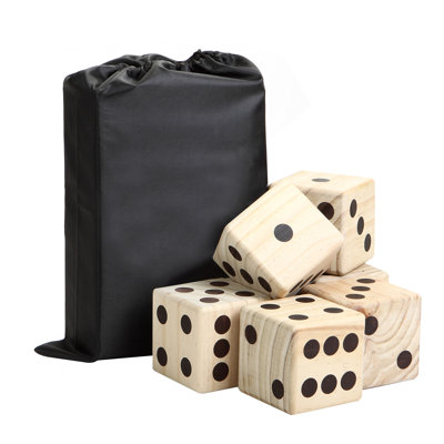 Ensemble de dés géants High Roller