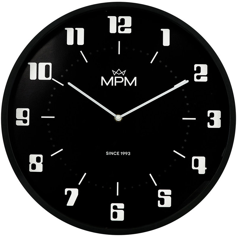 Wall Clock, Black/White