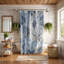 Crisp Blooms - Premium Shower Curtain-2092538546