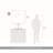 Nella 1 Light Bath Vanity with Ribbed Clear Shade-585197687