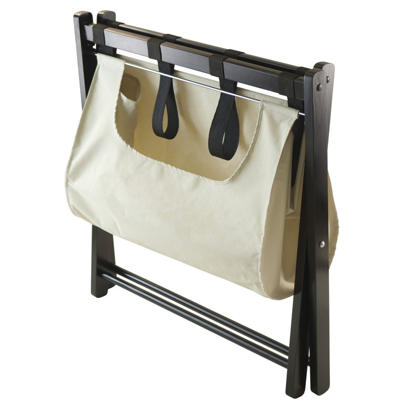 Porte-bagages pliable en bois