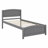 Platform Bed With Headboard And Footboard.-709233046