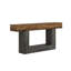 Table d'appoint étroite en bois, table de salon rectangulaire à côté du canapé