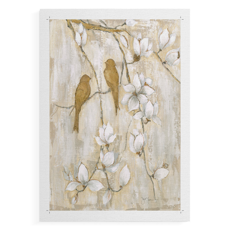 Chanson du printemps I - Impression sur toile seulement - non encadrée, H 48 po x l 32 po