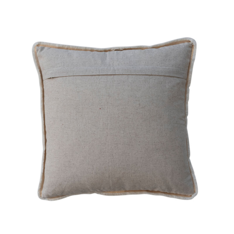 Stonewashed Cotton & Linen Triangle Pillow