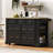 51.2" Wide Kitchen Island With Drop Leaf-1962671168