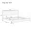 Lit plateforme Modern