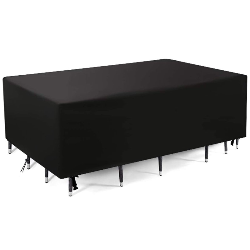 Patio Furniture Set Water Resistant Sectional Dining Table Chair Cover