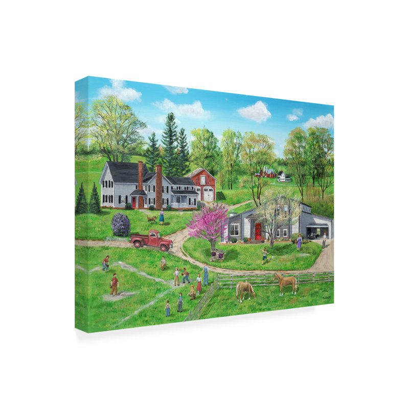 " Bob Fair Buhlers Heritage ", 35" H x 47" W x 2" D