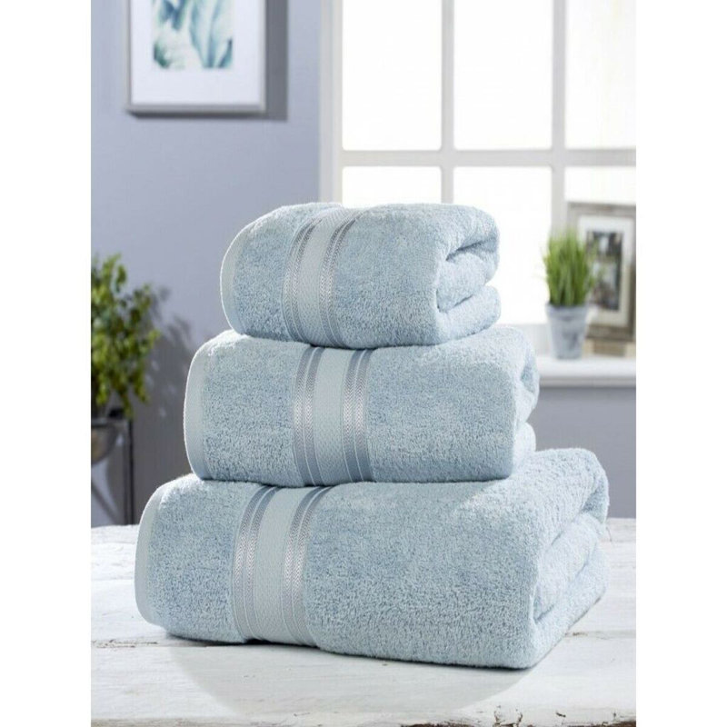Brekke Midweight Hand Towel, Blue