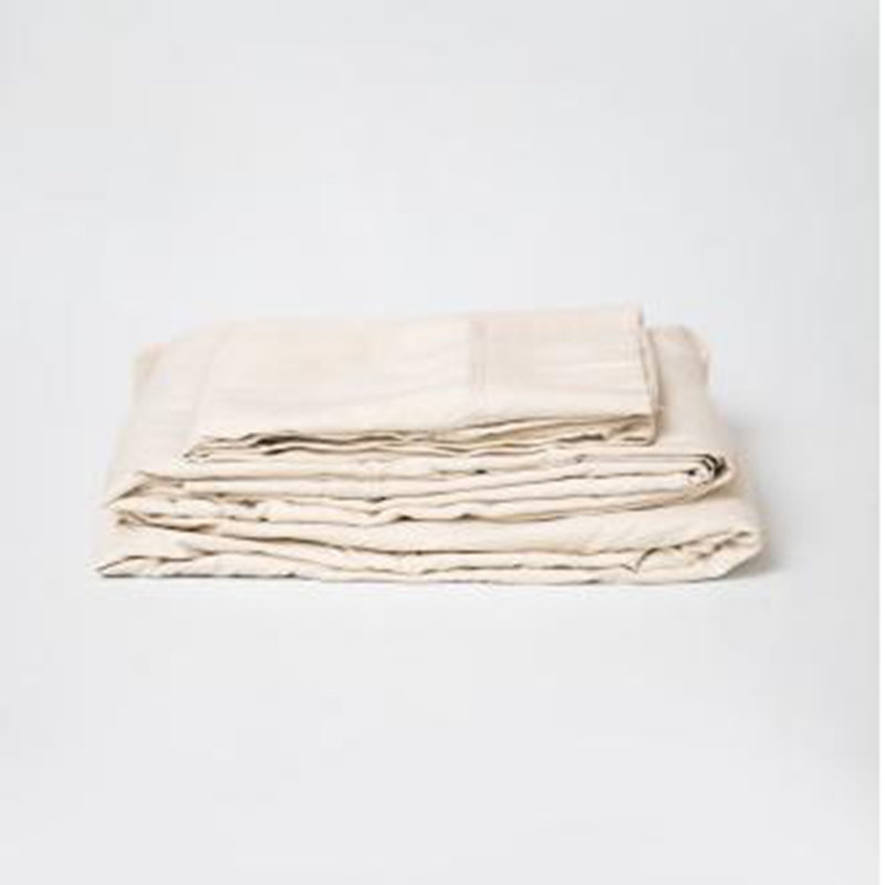 soft and skin-friendly 4-Piece Rayon From Bamboo Sheet Set, King Sheet Set  with 2 Pillowcases, Khaki