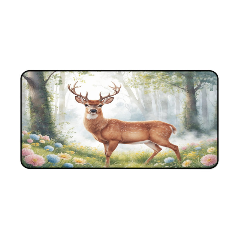 Polyester Desk Pad, 14.4x12.1