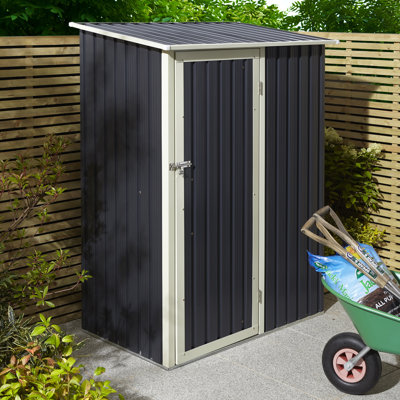 Rowlinson Trentvale 5X3 Metal Pent Shed with Assembly