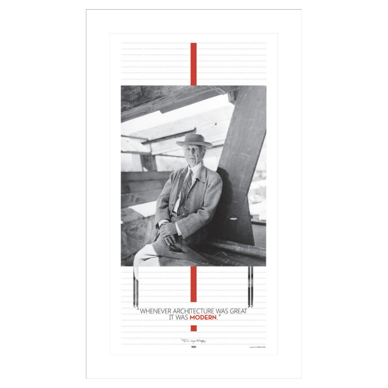 «Great Architecture» par - estampe numérique encadrée, H 41,5 po x l 25,02 po