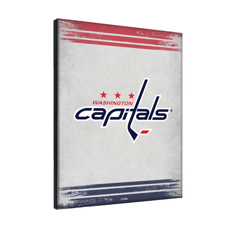 « NHL », impression sur toile, Washington Capitals, H 24 cm x l 32 cm