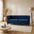 Button Tufted Velvet 3-Seater Sofa with Solid Wood Frame