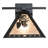 36" Wide Pinecone 3 Light Wall Sconce