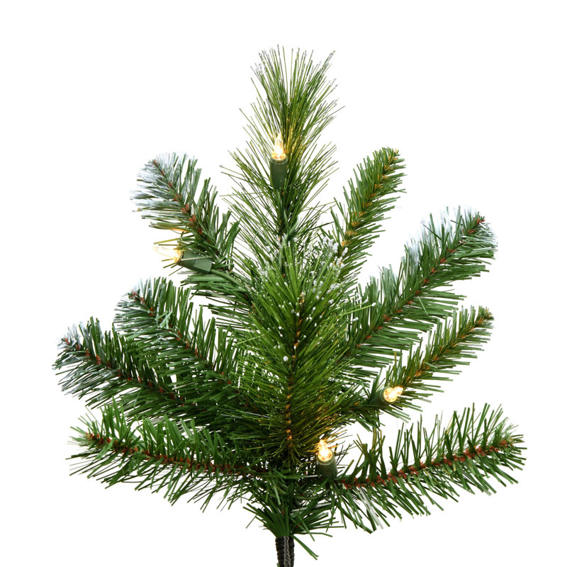 Spruce Artificial Christmas Tree with Clear Dura-Lit® Lights, 5.5' H
