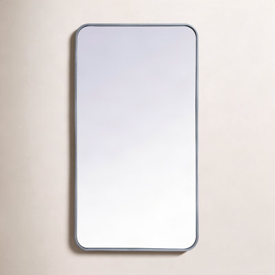 Sabine Metal Rounded Rectangle Wall Mirror