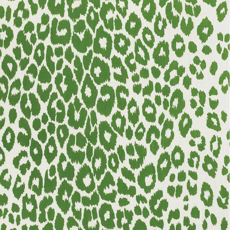 Tissu intérieur / extérieur Iconic Leopard, Vert