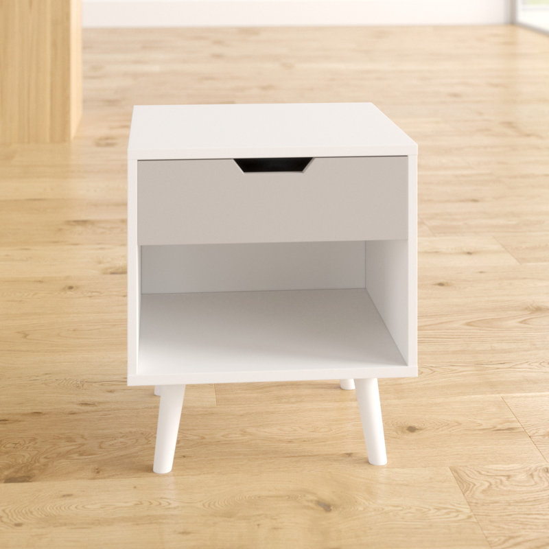 Kirts 40cm W Bedside Table