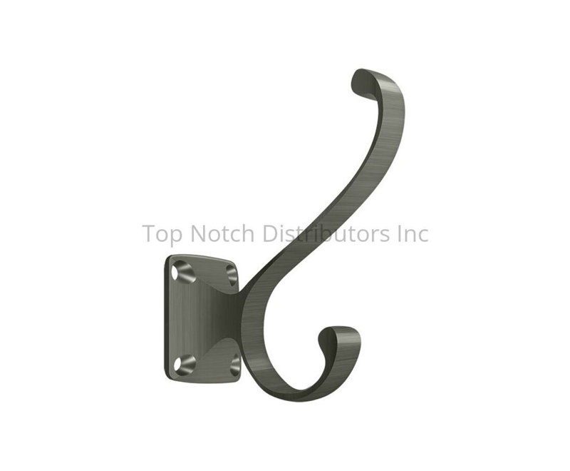 Wall Hook, Antique Nickel