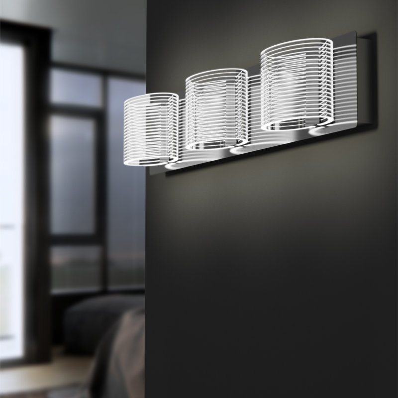 Umera Dimmable LED Vanity Light, 3