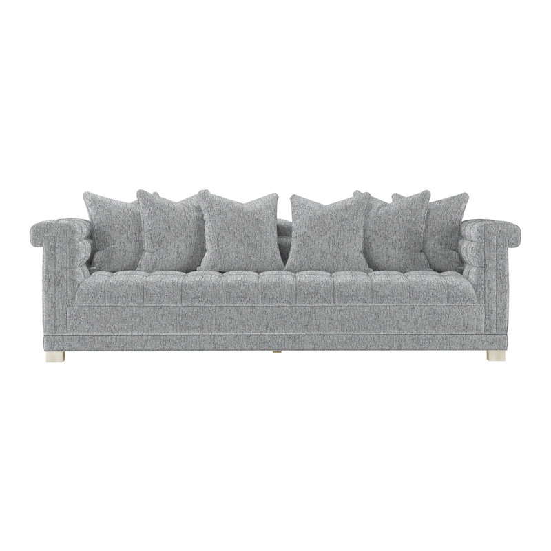 Vittorio Sofa, Milsap Spray (Performance fabric) 1356-93, Salted White