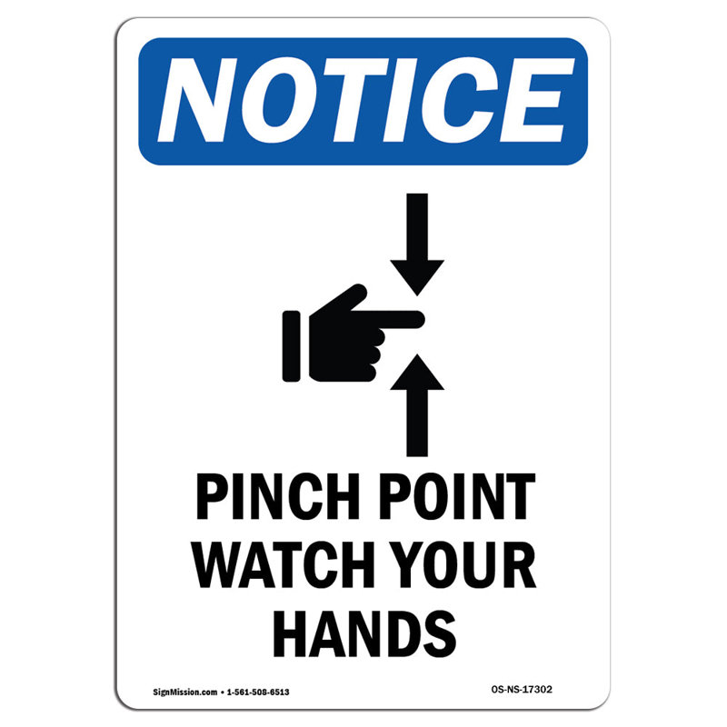 Pinch Point - Regardez vos mains avec le symbole