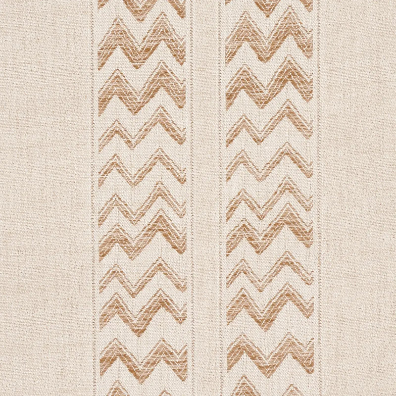Tissu à rayures Kudu, Brun