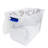 Homz Storage Organizing Container Bin with Latching Lids-71007994-71007995-97291500