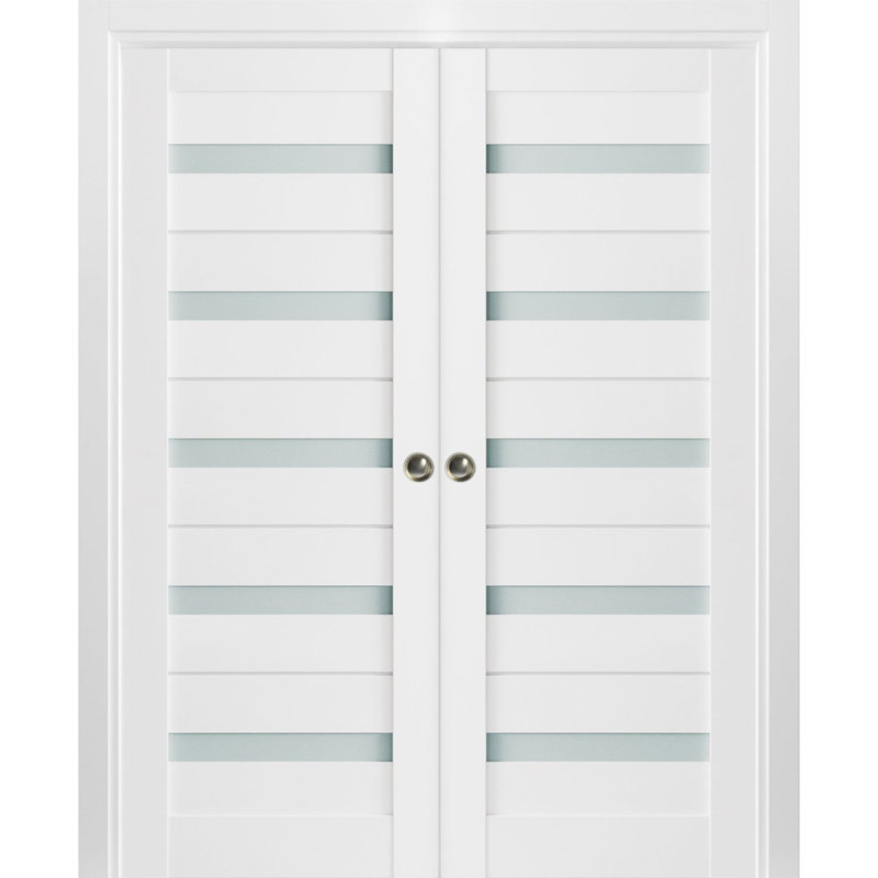 Portes de placard coulissantes en bois Quadro, 36 po x 80 po