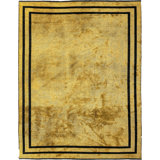 Rapture Cotton/Acrylic/Rayon Ebony/Olive Green Area Rug