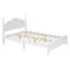 Ensemble de chambre à coucher 3 pièces, lit plateforme en bois et deux tables de chevet-304526175-304526162