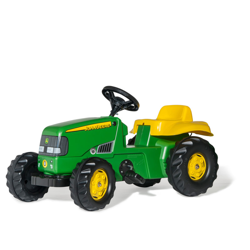 Rolly Toys Kid John Deere Tractor & Trailer