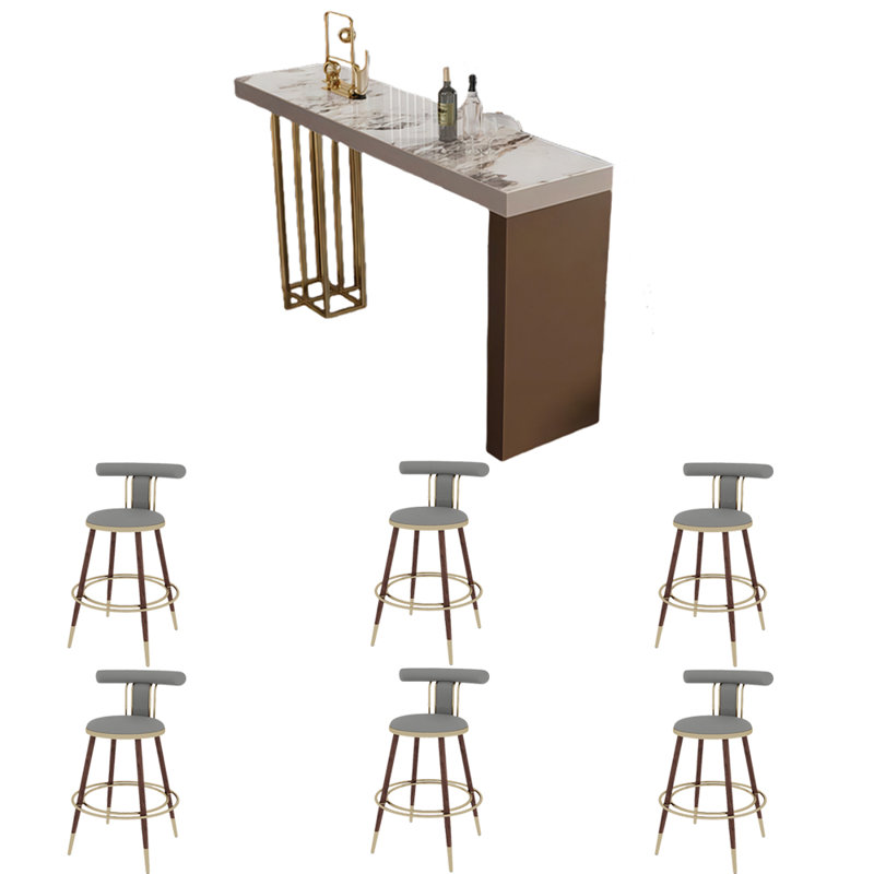 Table basse légère et luxueuse, H 39,3 po x L 62,9 po x l 15,7 po
