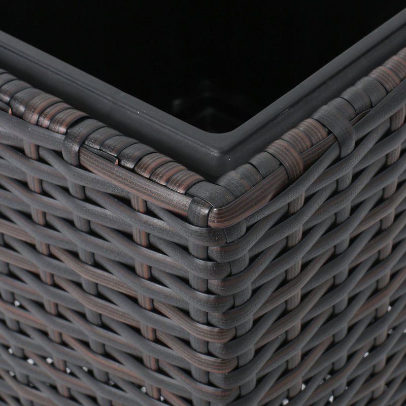 Rattan FLOWER POT, Brown