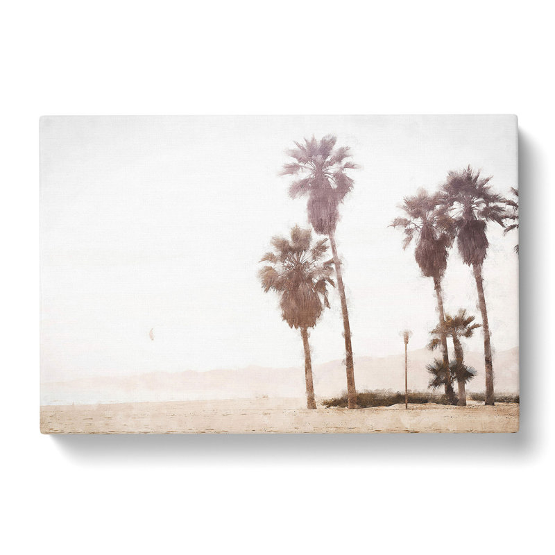 Palm Tree Beach Vol.2 - Wrapped Canvas, 35cm H x 50cm W x 3cm D