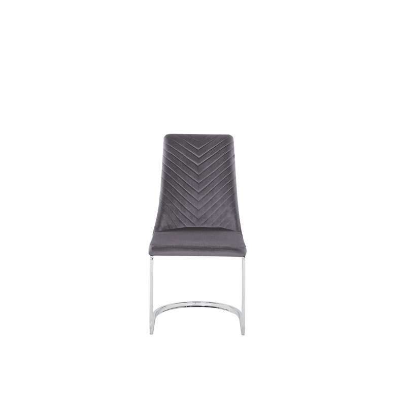Baskett Upholstered Dining Chair, Grey