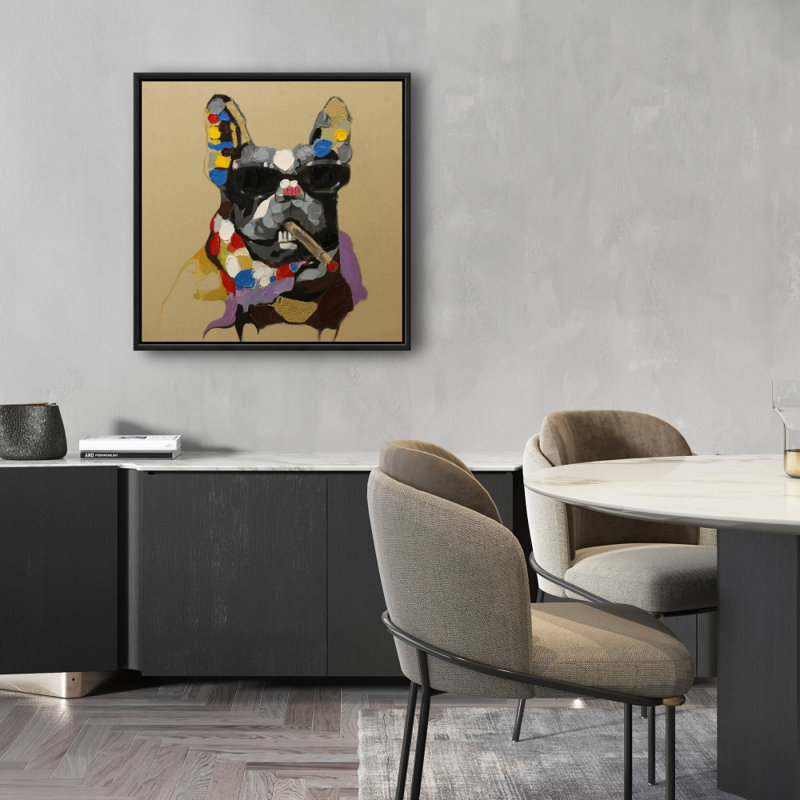" Abstract Smoking Dog "