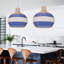 Luminaire suspendu en rotin à 1 lumière-2085430147