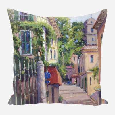 Linen Square Pillow Cover & Insert